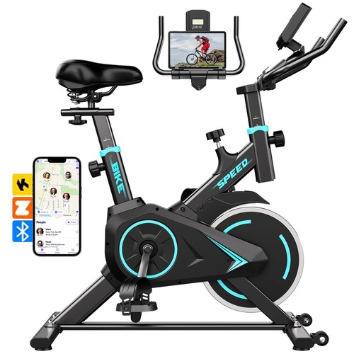Upright spin exercise bike - upright,