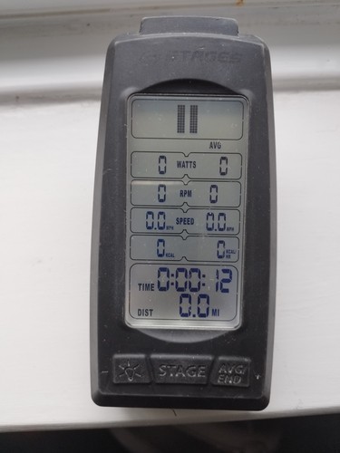 Stages spin bike - bike, console