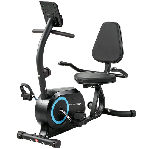 Recumbent exercise bike - exercise,