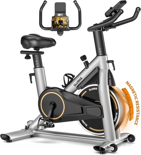 Slunse exercise bike spin - exercise, bike,
